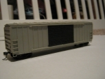 HO Scale Undecorated Box car train